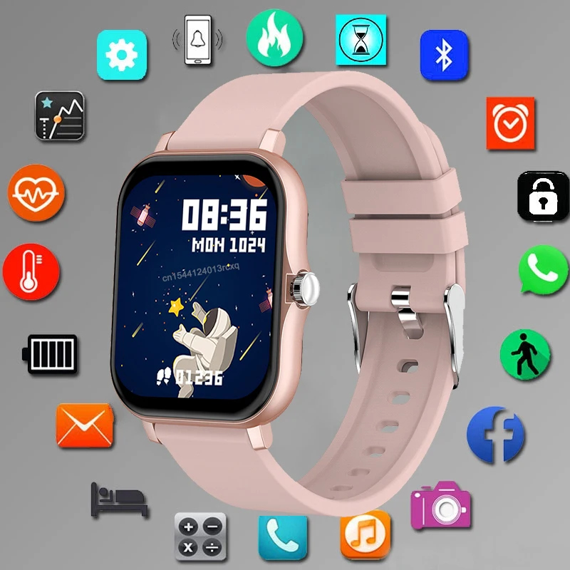 

Sport Smartwatch Women HD watch face custom wallpaper Fitness Wireless Call For Android Ip67 Waterproof Smart Watch Men reloj