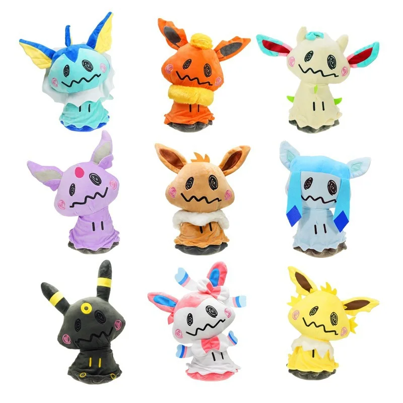 

9 Styles Kawaii TAKARA TOMY Pokemon Eevee Sylveon Umbreon Sylveon Flareon Jolteon Espeon Cute Elf Anime Gift For Children