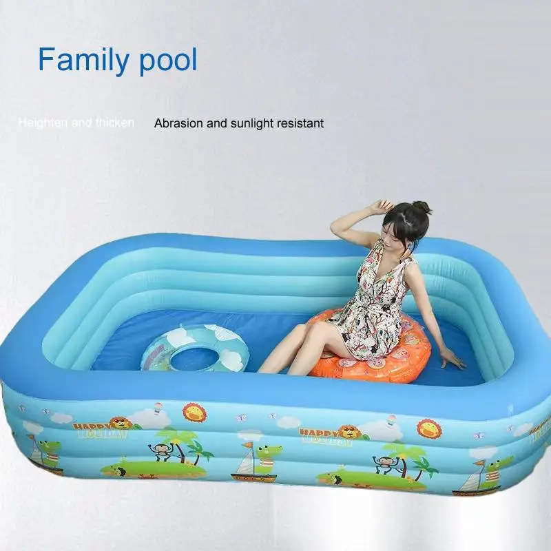 

Outdoor PVC Inflatable Swimming Pool for Baby Infant - The Perfect Summer Fun Experience