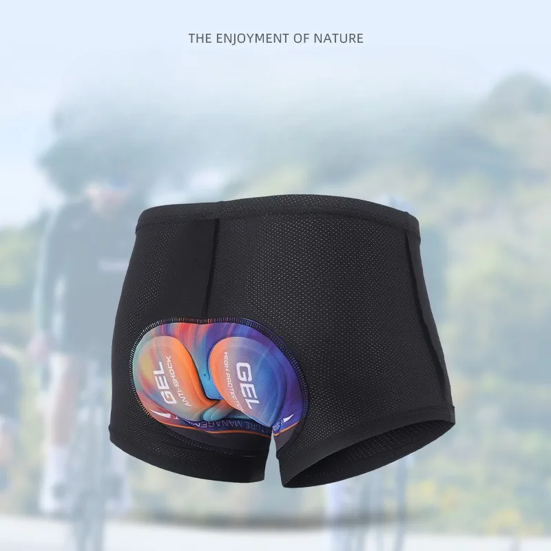 Мужское Нижнее Белье Для Велоспорта Эластичные Быстросохнущие Амортизирующие