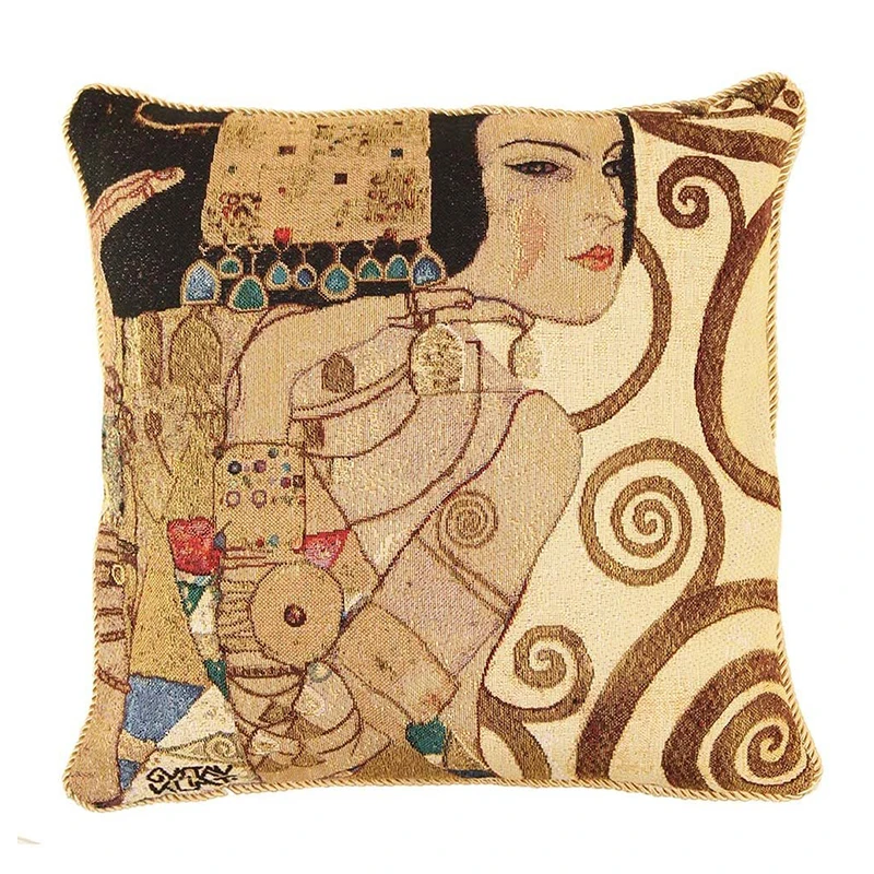 DAVINRICH оранжевое дерево гобелен наволочка Уильям Моррис's Art восхитительная