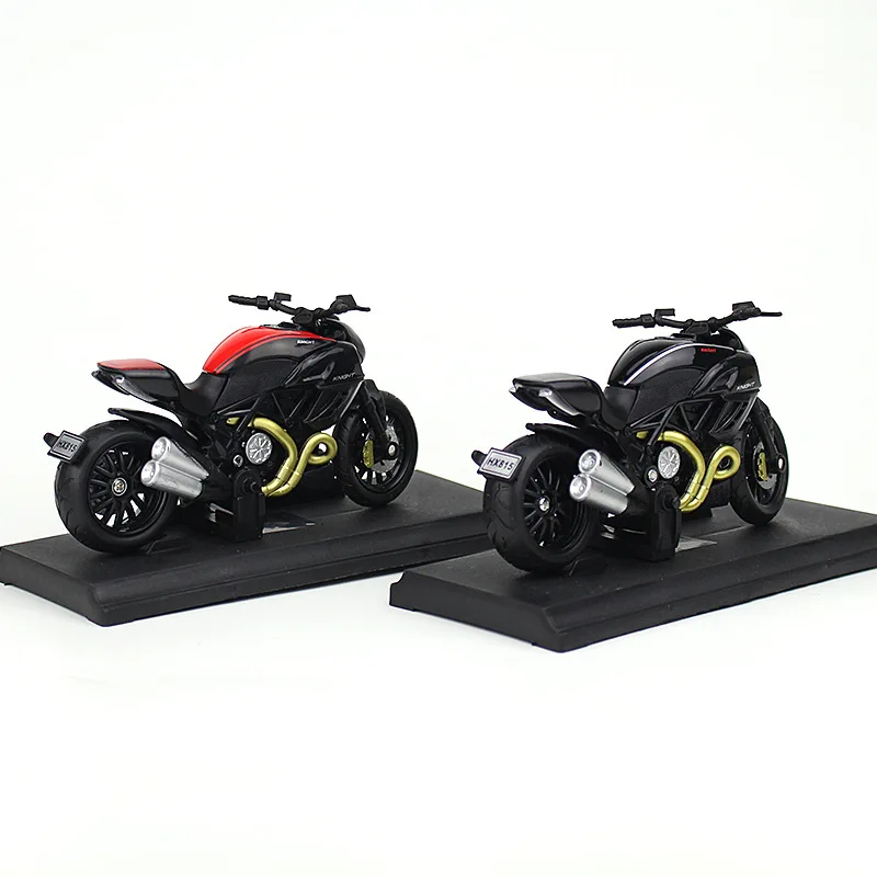 Модель мотоцикла 1:18 игрушечный автомобиль тяговый внедорожник имитация