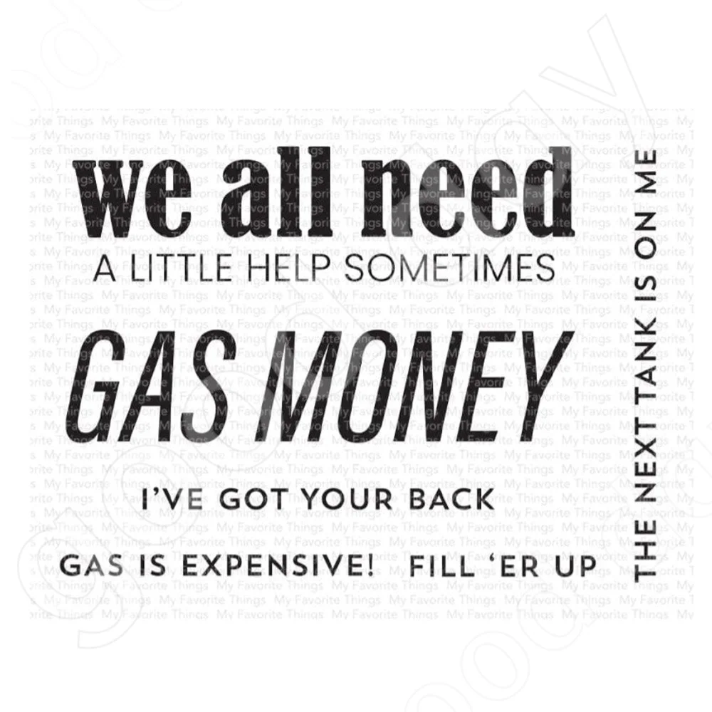 

2023 New Arrival Gas Money Clear Stamps Scrapbook Diary Decoration Embossing Template Diy Greeting Handmade Hot Sale