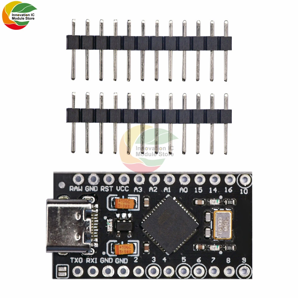 

Плата разработки Mini USB 5V Pro Type-C USB ATmega32U4, улучшенная версия модуля чипа