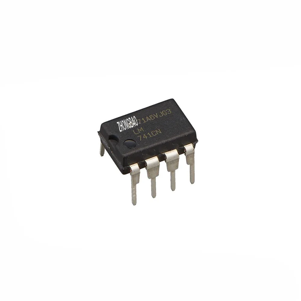 

LM741CN/NOPB LM741CN LM741 Single 44V 1 MHz Operational Amplifier Op Amp Breadboard-Friendly IC DIP-8 (Pack of 10)