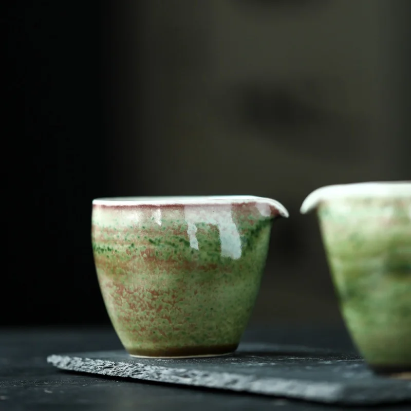 

Зеленый кувшин Mr. Qing Moss Wutong печь транмутация керамический Jingdezhen Ретро Kong Fu чайный набор чайная чашка чайник