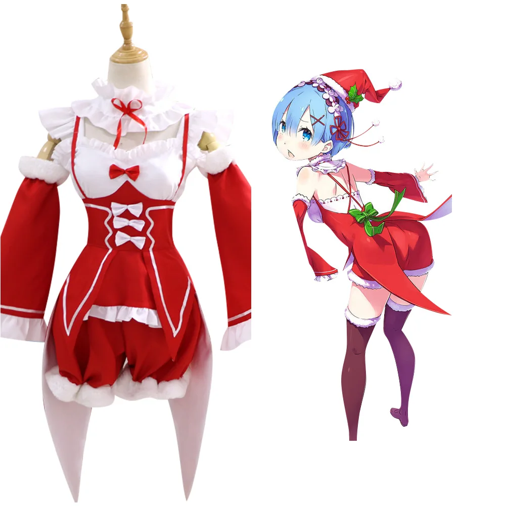 

Re:Life in a different world from zero Ram Cosplay Costume Christmas Dress Outfits Halloween Carnival Suit