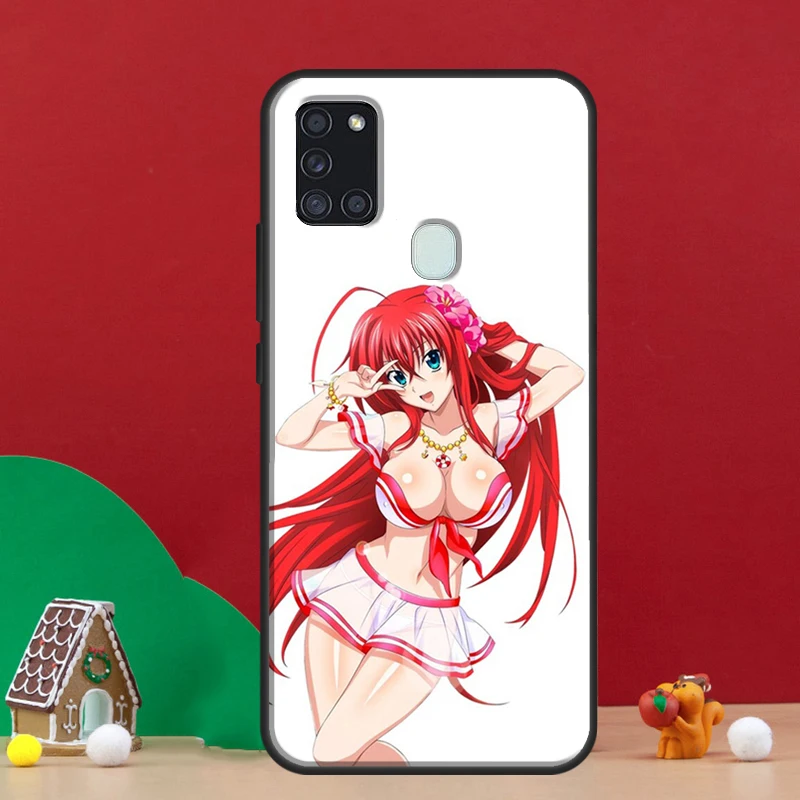 Старшая школа DxD Rias Gremory чехол для Samsung Galaxy A53 A33 A13 A73 A12 A22 A32 A52 A21S A51 A71 A50 A52S задняя