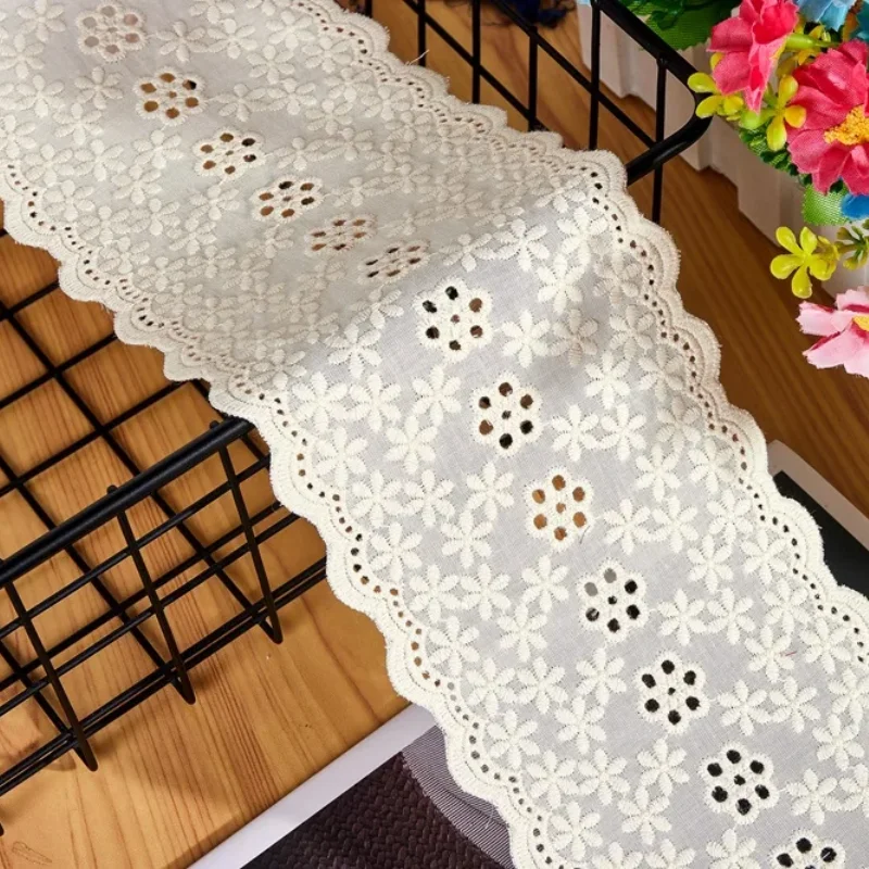 10 5 см в ширину 100% хлопок цветная ткань вышивка французское кружево аксессуары