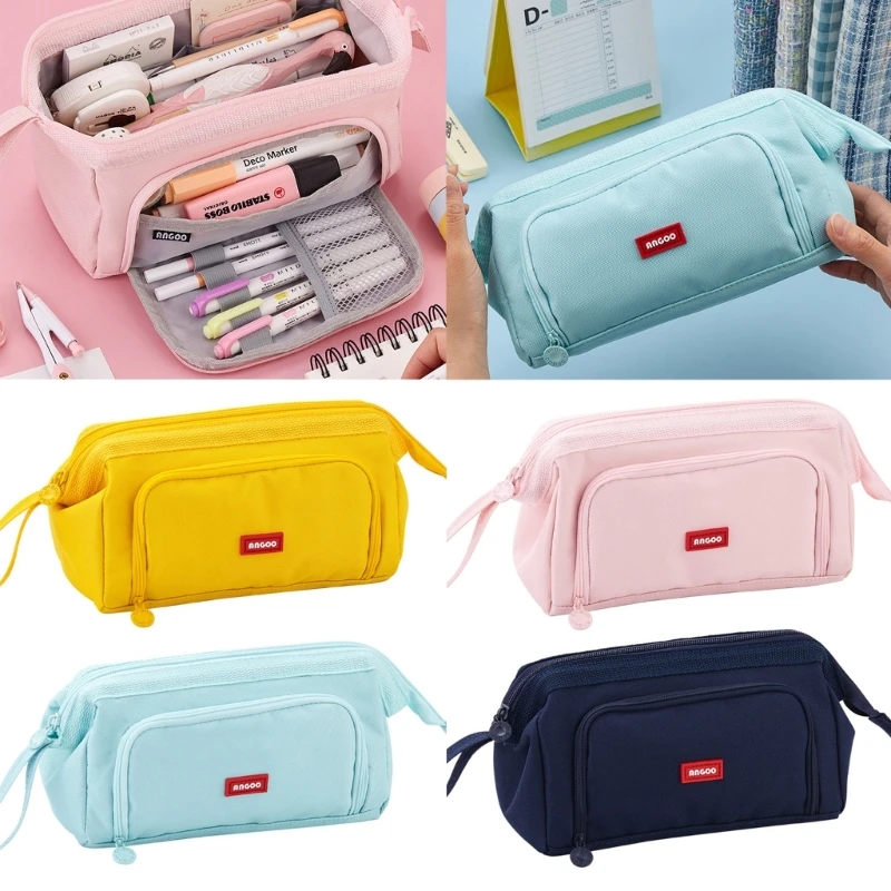 

Large Capacity Pencil Durable Pen Portable Pencil Bag