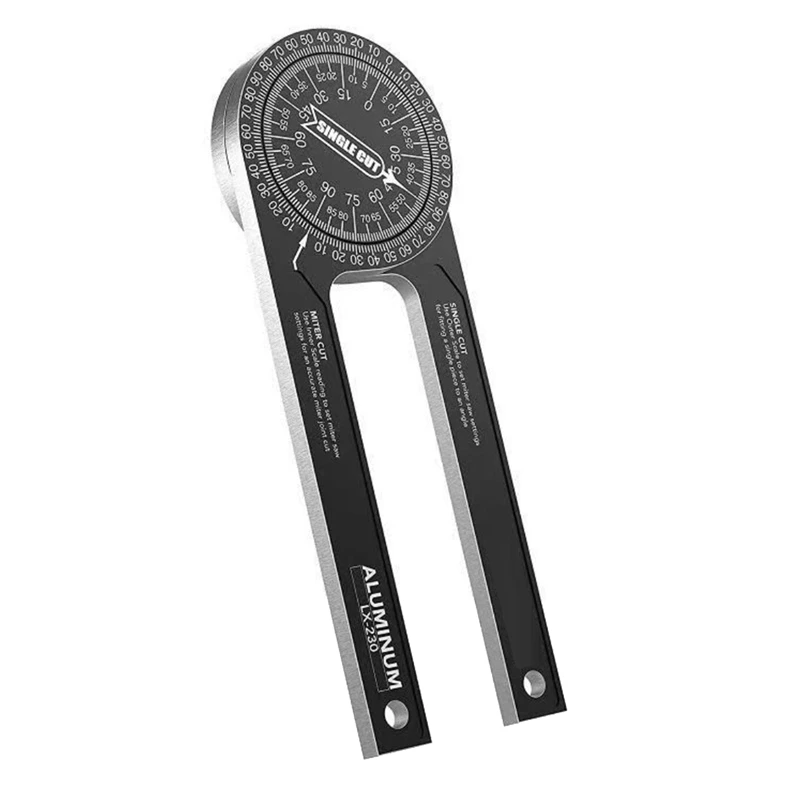 

360 Degree Miter Saw Protractor Digital Protractor Ruler Inclinometer Protractor