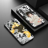 anime naruto phone case for xiaomi redmi 7 8 7a 8a 9 9i 9at 9t 9a 9c note 7 8 2021 8t 8 pro silicone cover carcasa black back