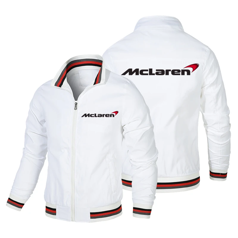 

2022 new spring and autumn McLaren men's F1 team zipper jacket casual pocket outdoor sportswear