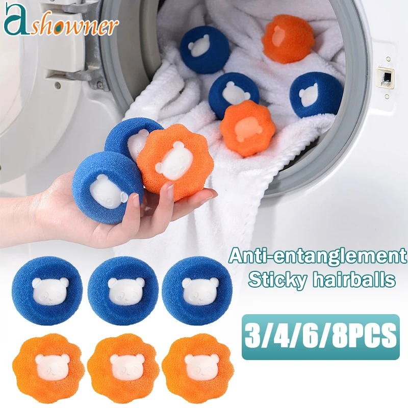 Pet Hair Laundry Balls Reusable 1