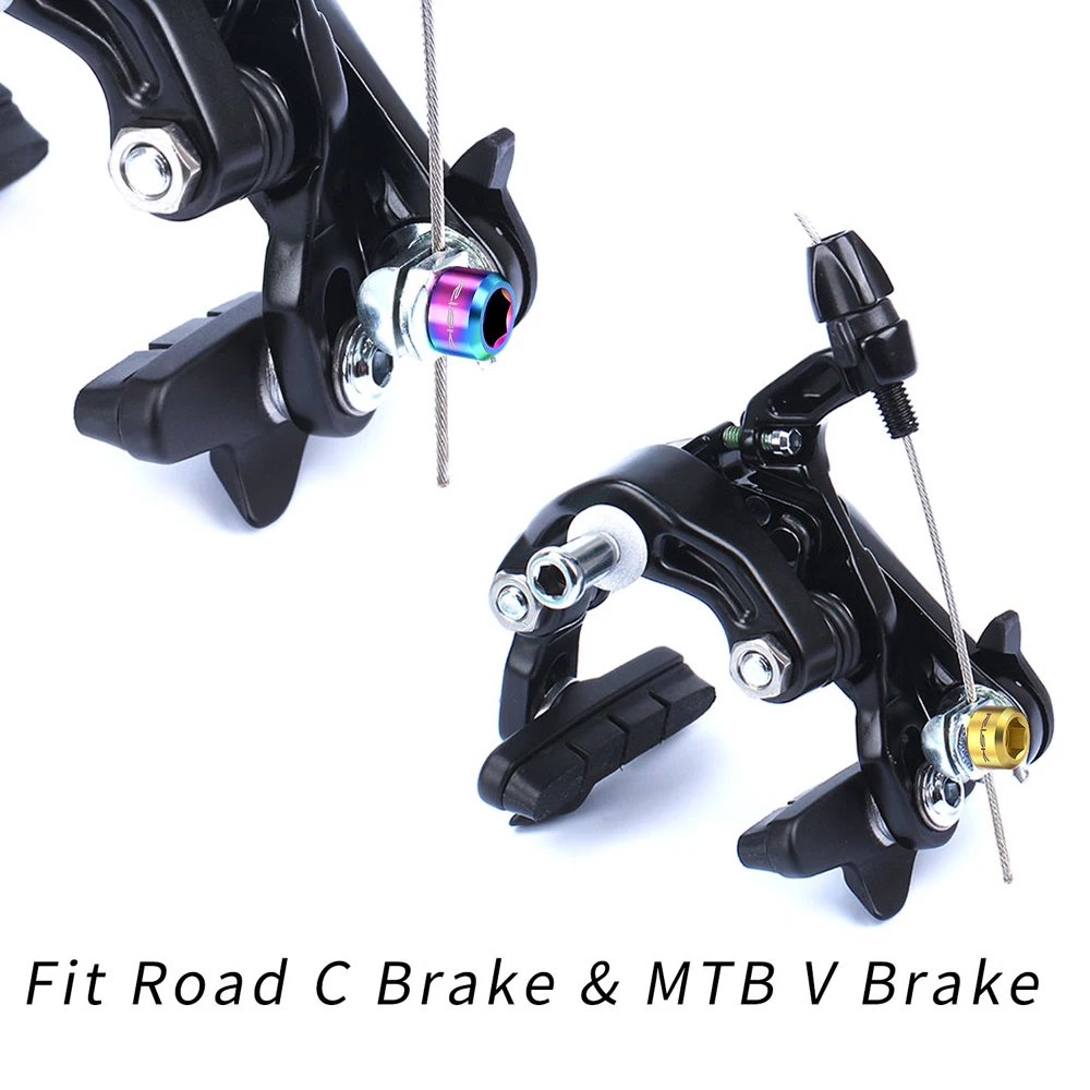 2 шт. тормоз для горного велосипеда из титанового сплава