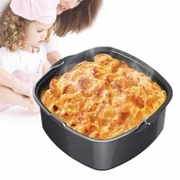 78 inch square cake non stick mold baking dish supplies tools air fryer accessories basket bakeware diy roasting tin tray