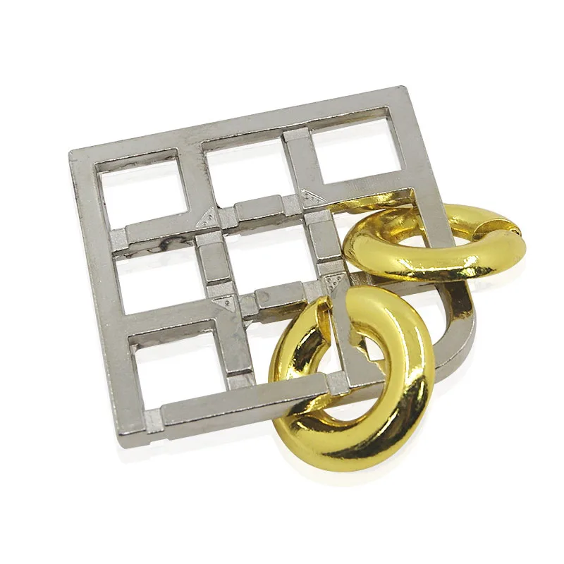 Головоломка для мозга Интеллектуальный пазл головоломка Rompicapo B Lock Quebra head Metal IQ