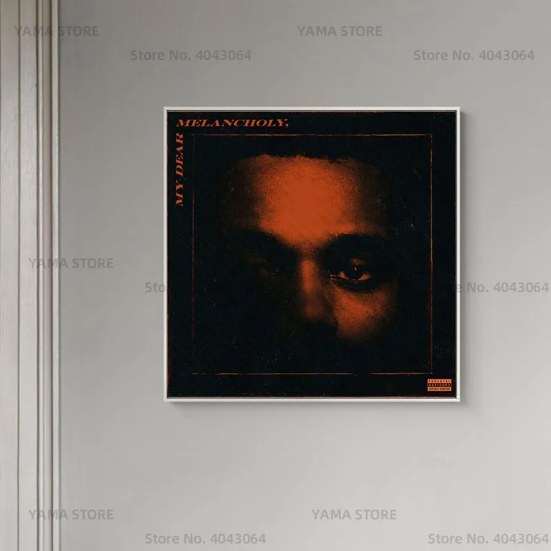 J598 The Weeknd послепродажный альбом с изображением дома воздушных шаров поп-звезда