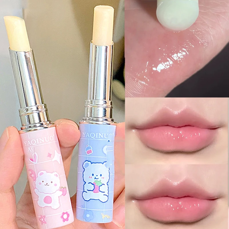 

Remove Dead Skin Lip Balm Natural Moisturizing Nourishing Anti-Cracked Hydration Jelly Peach Lipstick Lips Care Makeup Cosmetics