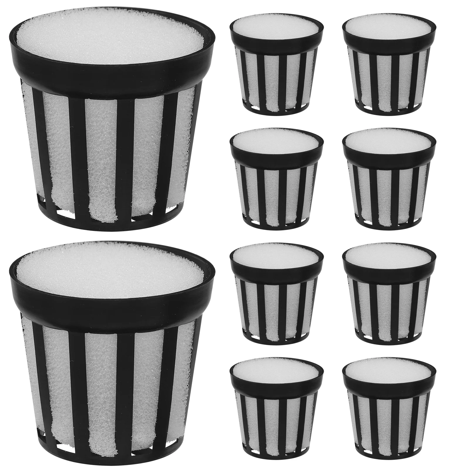 

1 Set Planting Sponge Hydroponic Pots Garden Planting Net Pots Hydroponic Pots Garden Net Cup