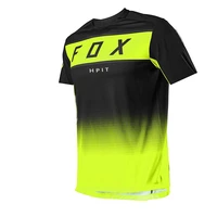 motorcycle hpit fox team downhill jersey mtb offroad dh mx bicycle locomotive shirt cross country mountain bike jersey