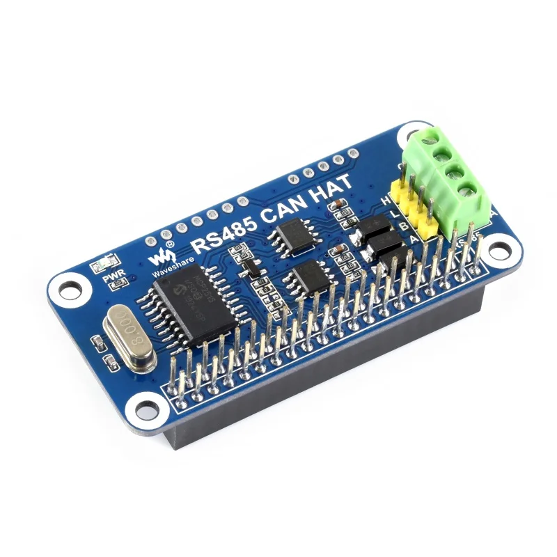 Фото Плата расширения Waveshare RS485 CAN HAT SN65HVD230 для приемопередатчика Raspberry Pi №2
