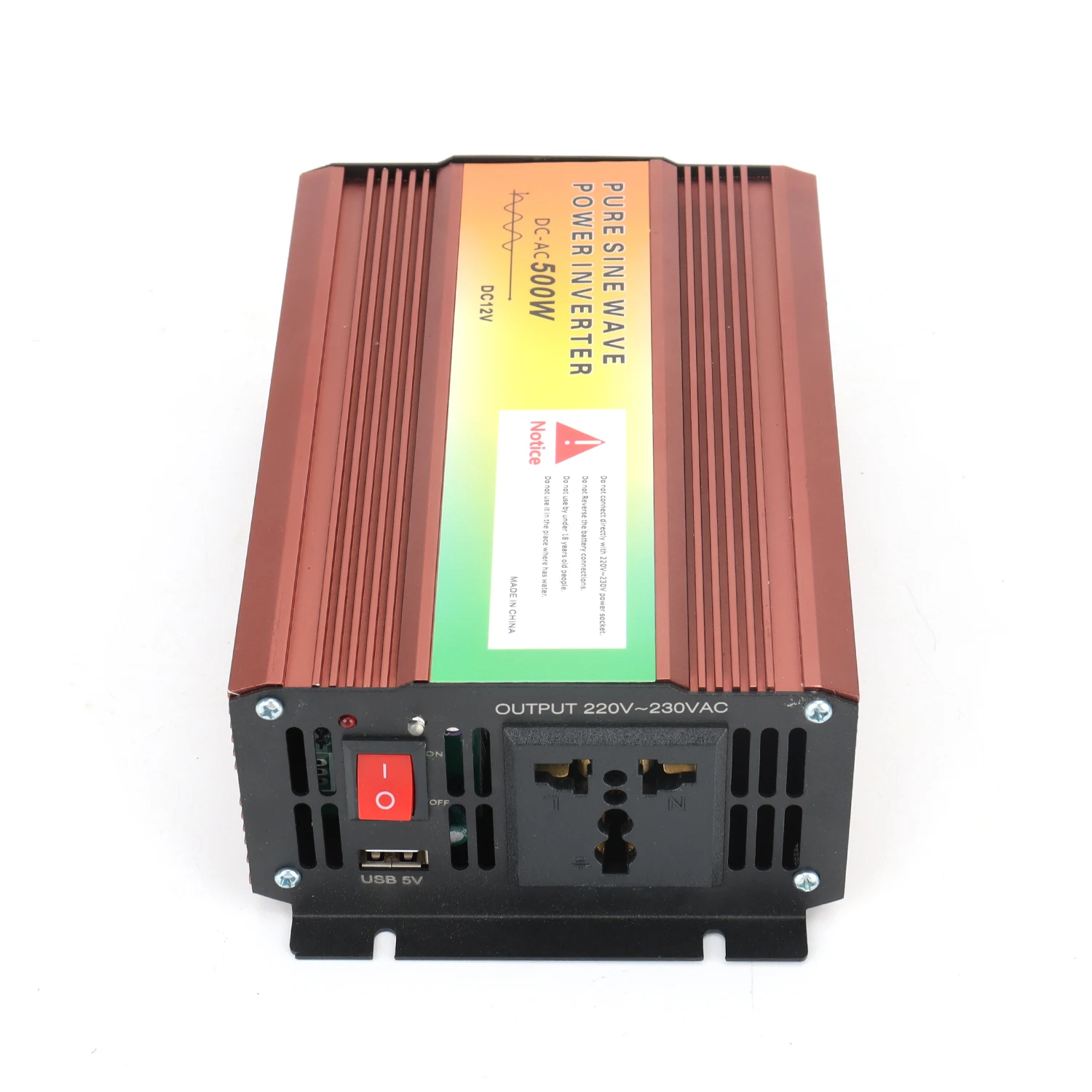 

Peak 1000w power inverter pure Sine Wave DC 12V /24V to AC 220V-230V off grid pure sine wave inverter 12v 220v solar inverter