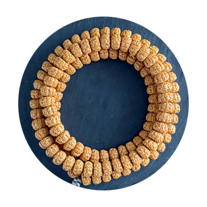 Браслет-ожерелье с семенами дерева 108