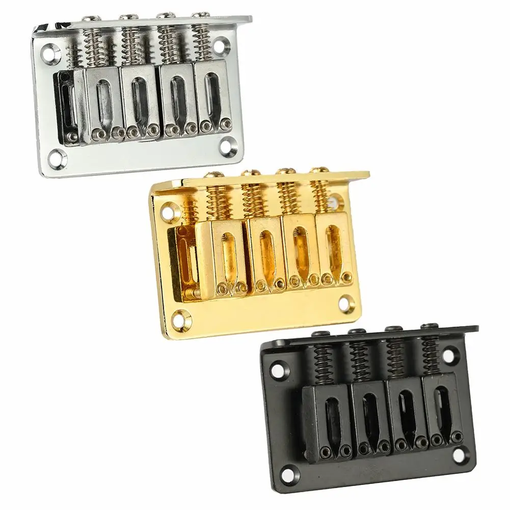 

Новая 4-струнная перемычка с твердым хвостом, запчасти для электрогитары, Натяжной мост, совместимый с гитарными аксессуарами