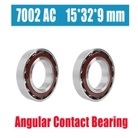 7002 ac angular contact bearing 15329 mm 2pcs spindle bearings cnc abec 1 25 contact angle 7002ac ball bearings