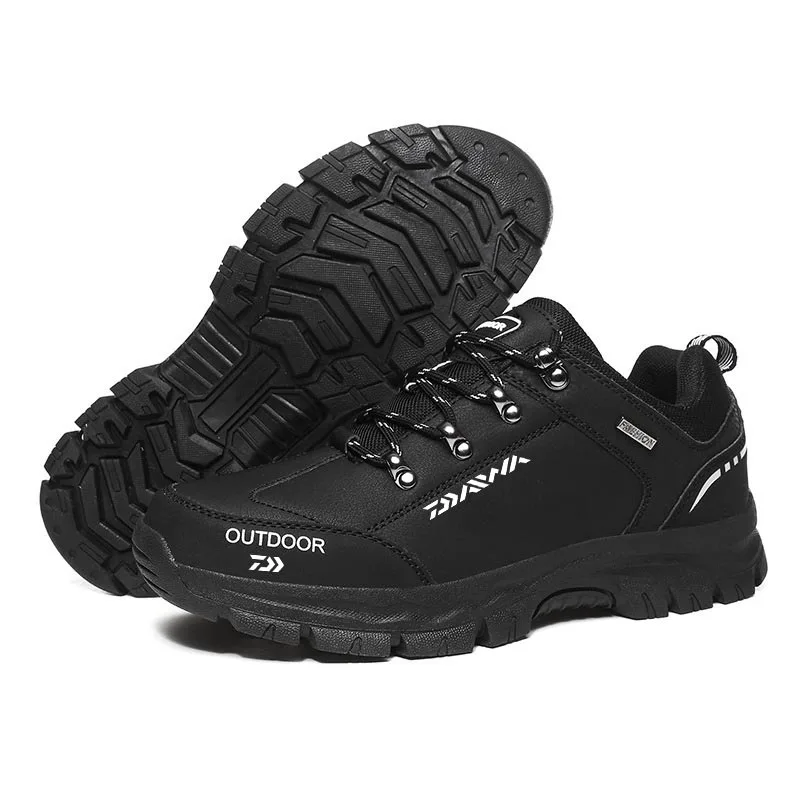 

Outdoor Sports Mens Fishing Shoes Plus Size Breathable Anti-Slip Rubber Lightweight Hiking Camping Climbing Running Sneakers