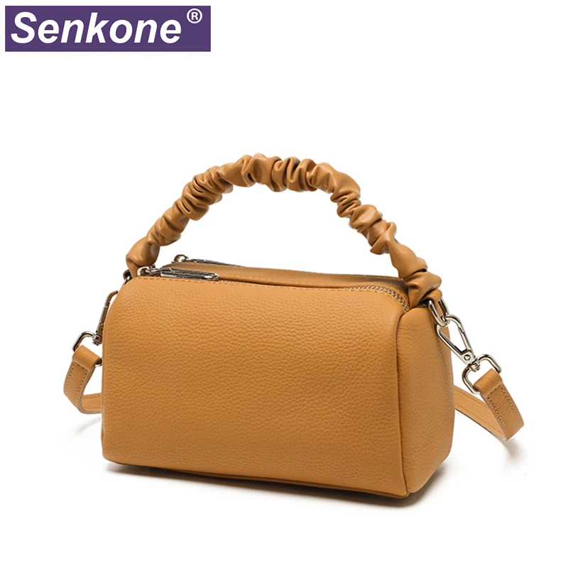 

Luxury Designer Crossbody Bags For Women Genuine Leather Small Totes Shoulder Bag Ladies Casual Fashion Female Messenger Handbag