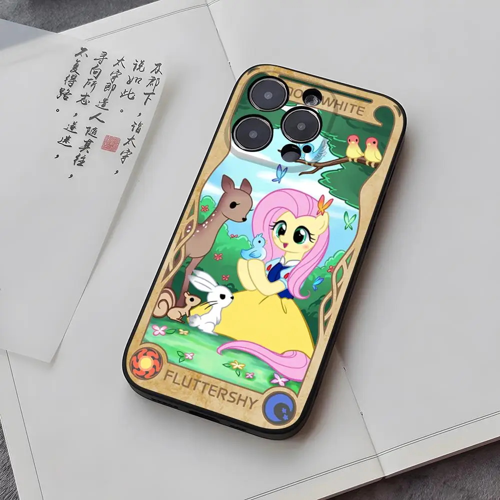 Милый чехол для телефона My L-LittleS PonyS Iphone 15ProMax 11 13 15 14 Pro Xs Max Mini Xr X 7 8 6 6s Plus