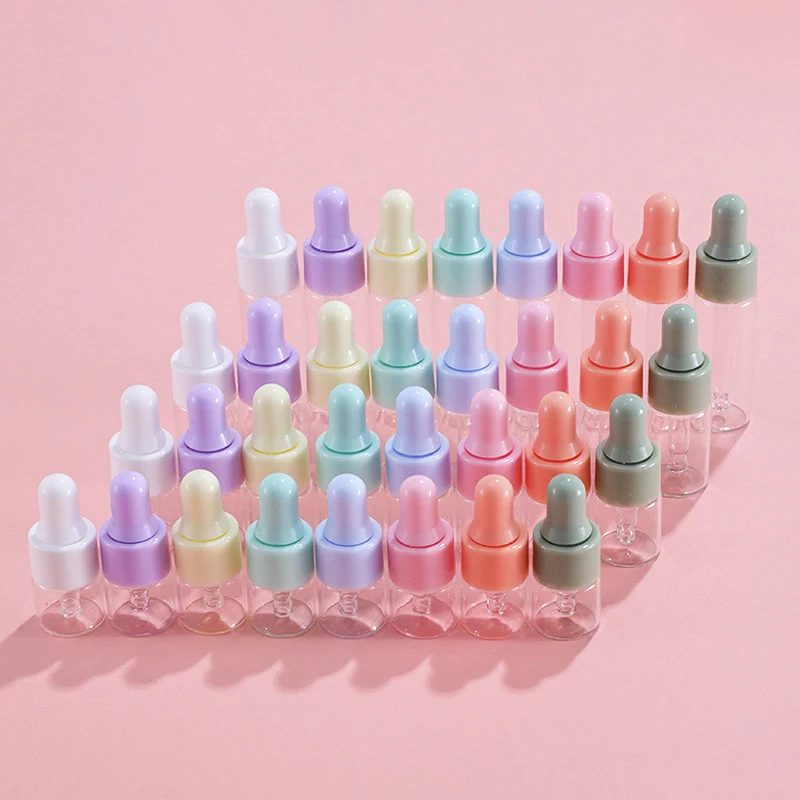 7 шт. портативный многоразовый мини-бутылка-капельница набор 1/2/3/5 мл пустые