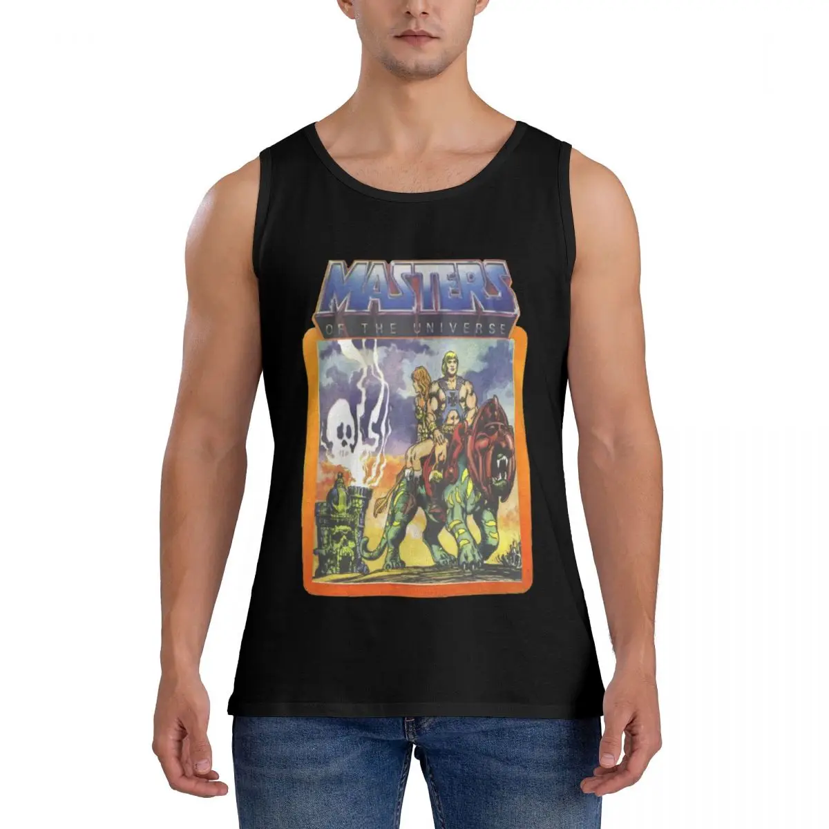

Мужские спортивные майки He-Man Masters Of The Universe, 100% хлопок