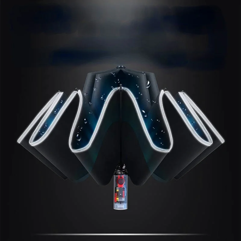 

Двойной зонт для заднего хода, полностью автоматический автомобильный зонт для защиты от отскока, солнечного дождя, для мужчин и женщин, для...