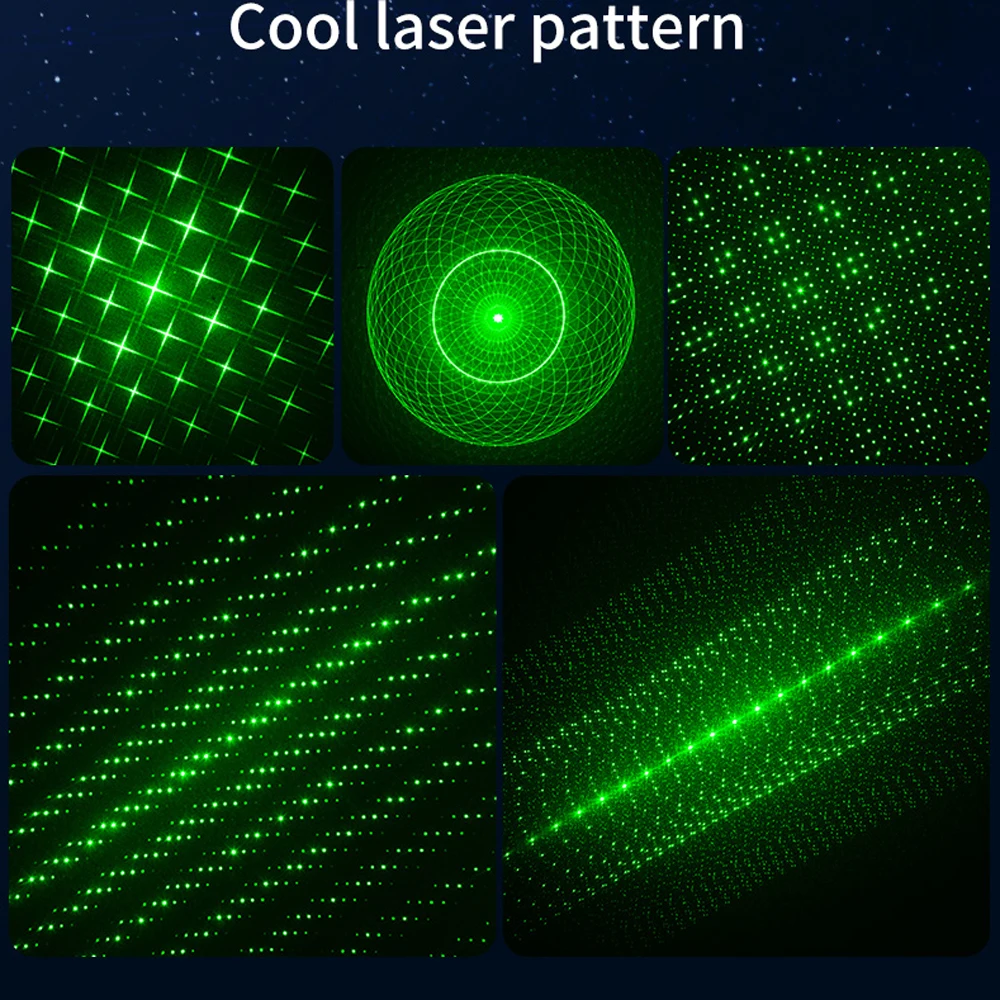 Мощная красно-зеленая лазерная указка 10000 м 5 мВт лазерный прицел с регулируемым