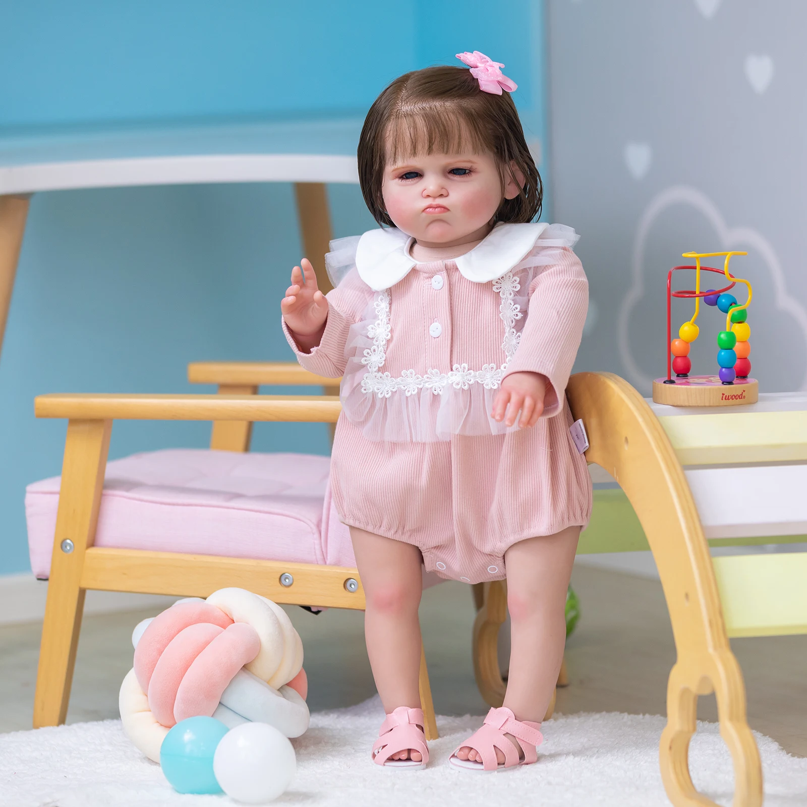 SANDIE 26inches Finished Painted Doll Reborn Toddler Grace H