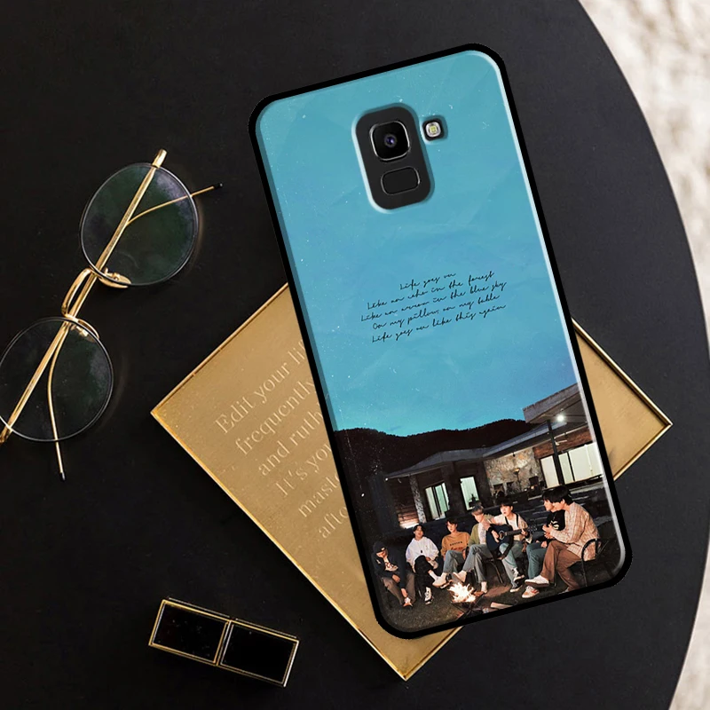 Чехол Life Go On для Samsung Galaxy J7 J5 J3 A3 A5 2016 2017 J6 J4 A6 A8 Plus J8 A7 A9 2018 задняя крышка |