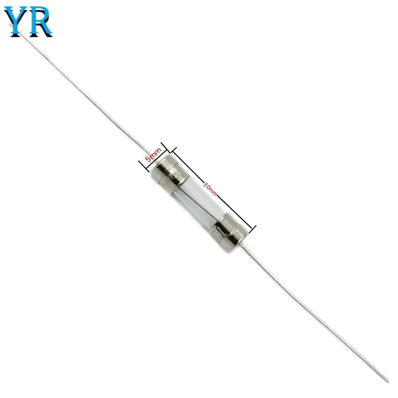 

Стеклянные трубчатые плавкие предохранители 3,6*10 мм, 250В, набор из 10 штук