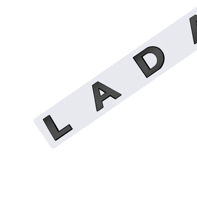 Металлические наклейки с надписями для заднего багажника значок-наклейка Lada Vesta