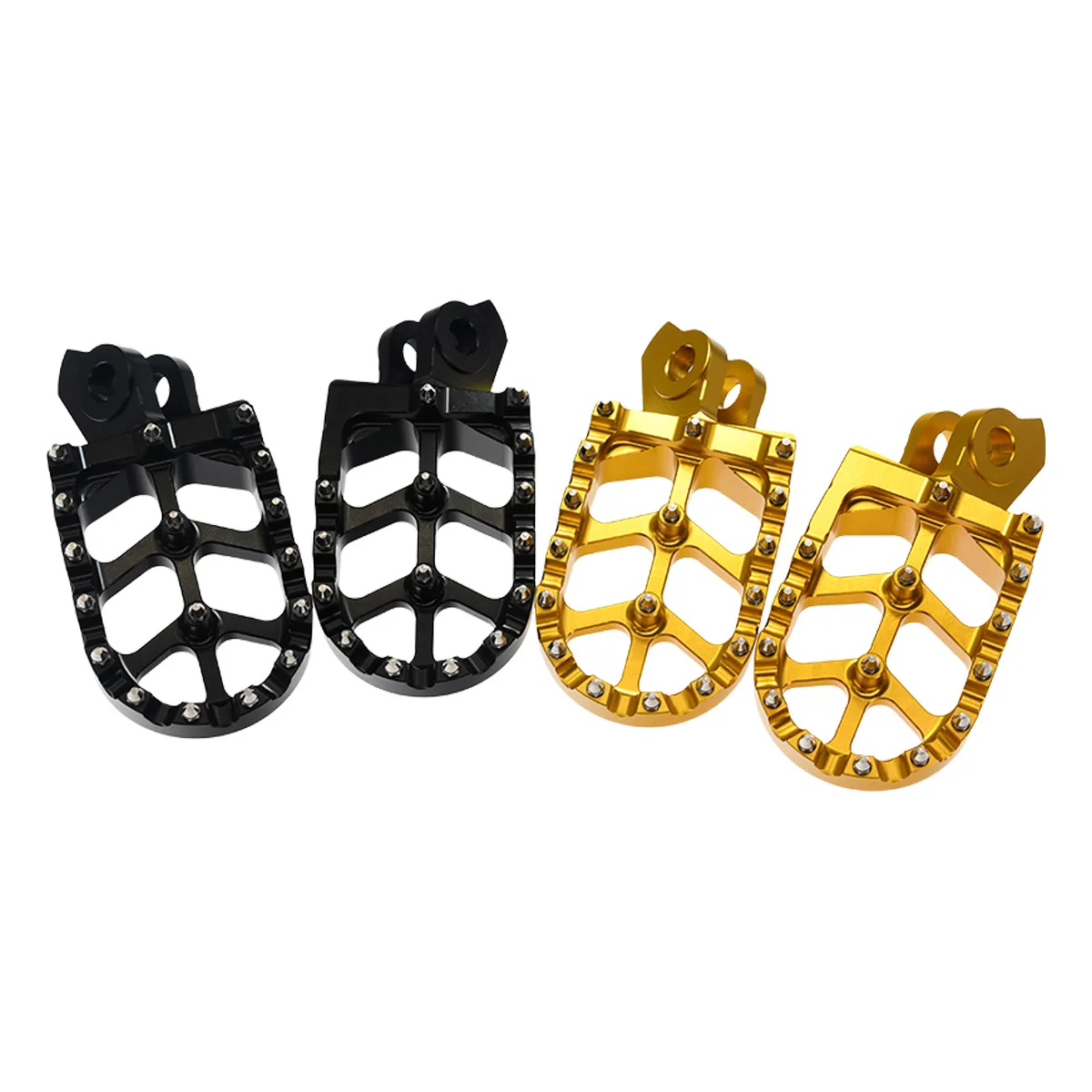 Алюминиевые Подножки с ЧПУ для Suzuki RMZ250 RMZ450 2005-2009 RMZ 250 450
