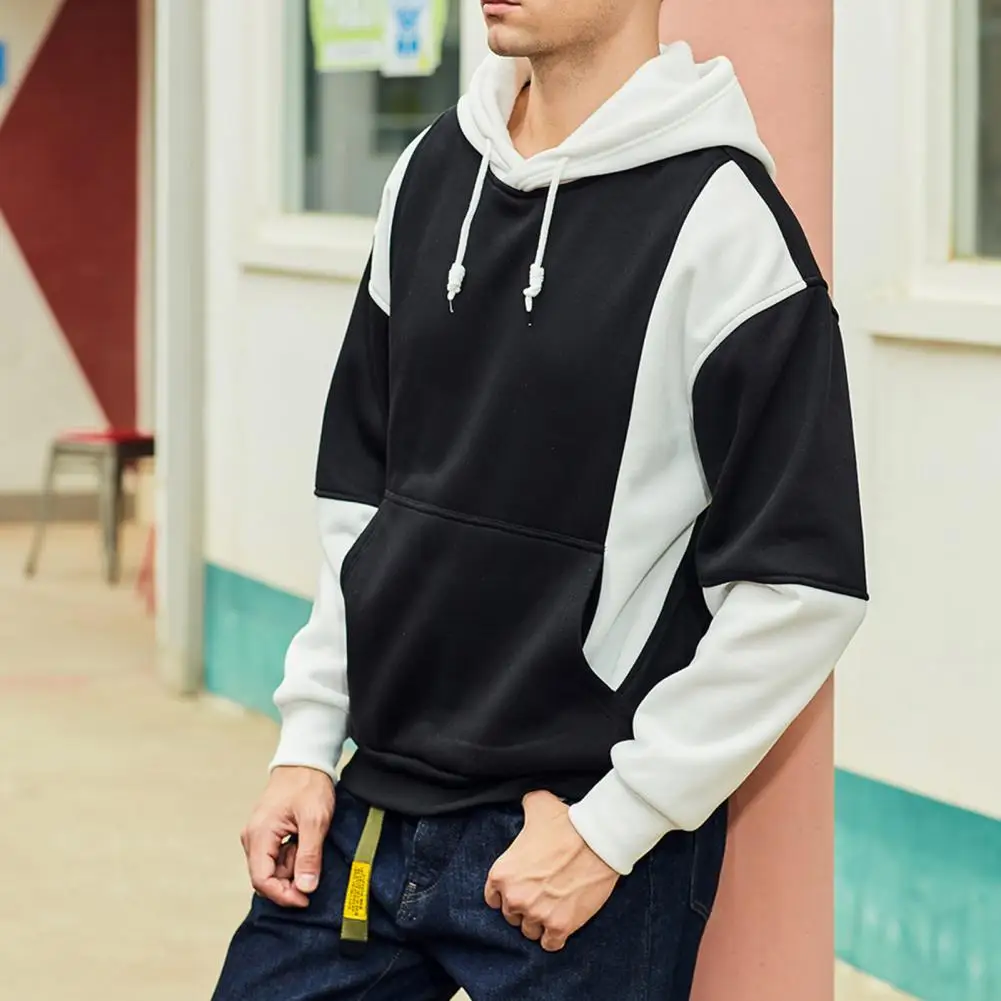 

Толстовка мужская оверсайз контрастных цветов