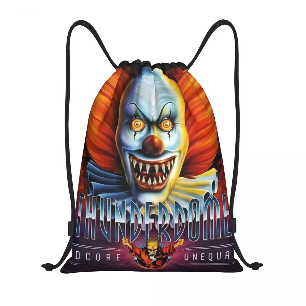 

Devil Disguise Thunderdome Anime Drawstring Bags Men Women Portable Gym Sports Sackpack Shopping Storage Backpacks