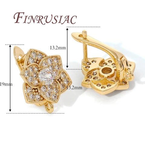 Позолоченные застежки-крючки Shvensy для сережек