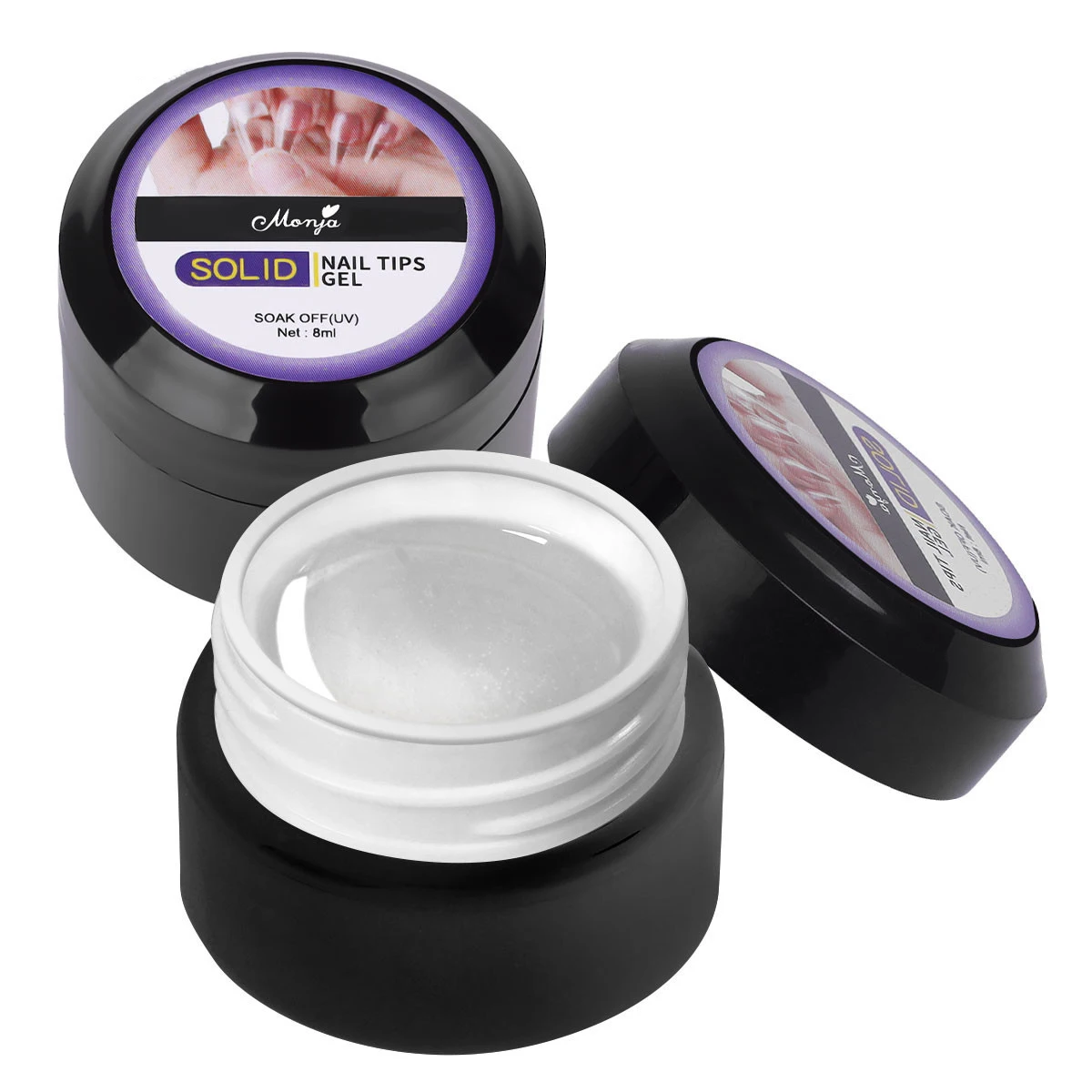 2022 легко приклеиваемый твердый патч для ногтей Гель-лак маникюра клей 8 мл УФ-клей