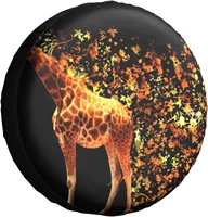 spare tire cover universal tires cover wildlife design car tire cover wheel weatherproof and dust proof uv sun tire cove