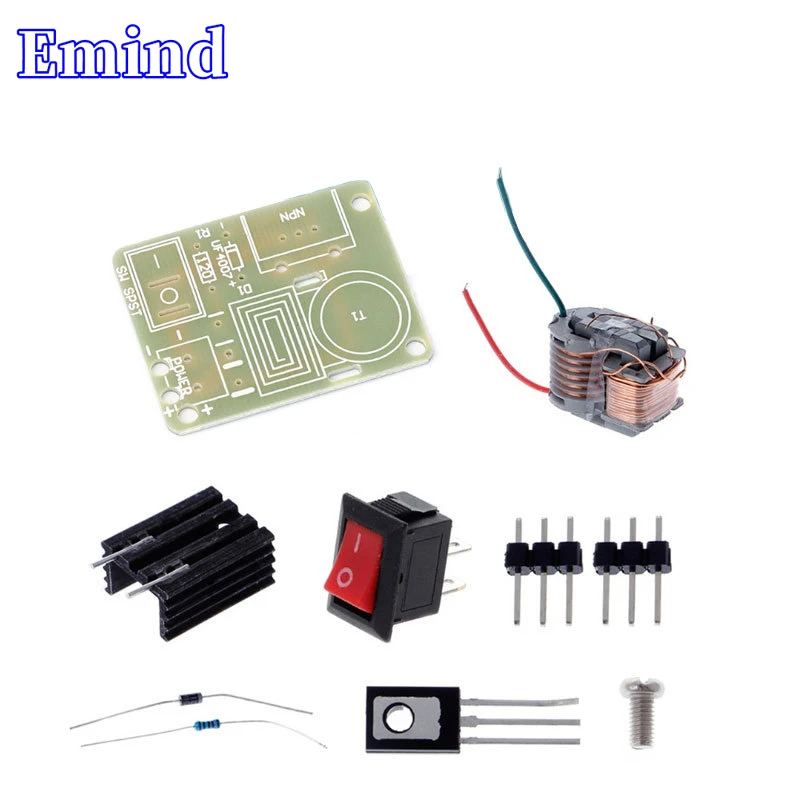 

2/5/10/20/50Pcs 15KV High Frequency High Voltage Transformer Kit Inverter Boost High Voltage Generator Arc Igniter Coil Module