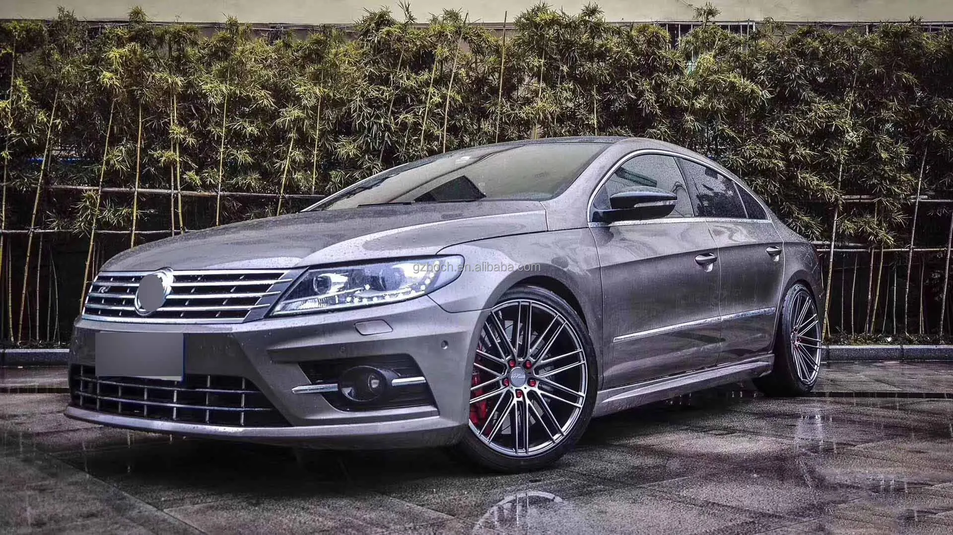 Автомобильные бамперы для VW CC facelift R линия передний бампер в сборе решетка