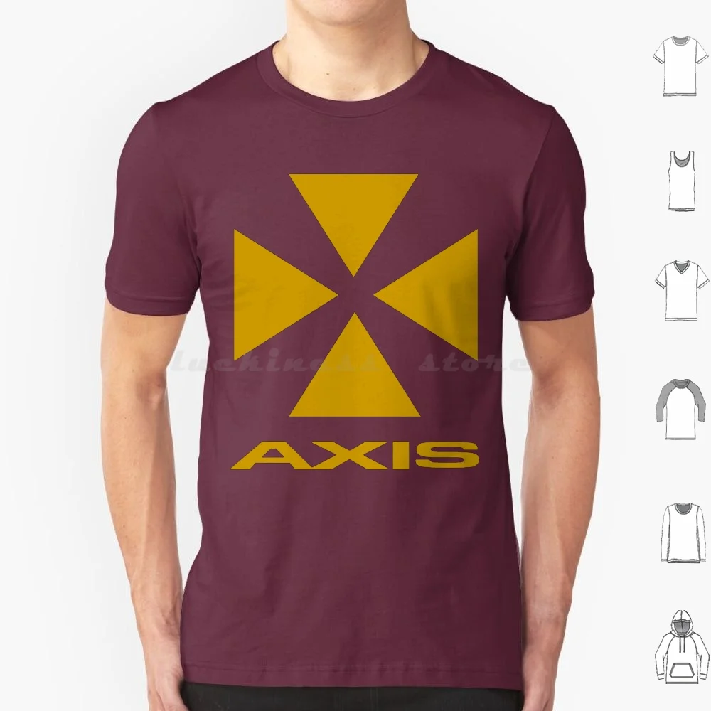 Axis Records T Shirt Cotton Men Women Diy Print Music Record Record Label Label Vinyl Logo Records Electronic Techno Party